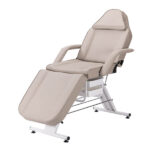 Cosmos 700 beauty bed latte front view with insert pillow