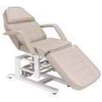 tria electric beauty bed latte front view in chair position