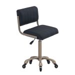 superior therapist stool with back support and height adjustment