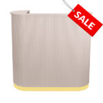 Pallas 1200 Reception Desk - Latte