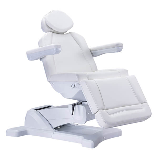 decima treatment bed white with rotation and insert pillow