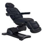 lotus 4 motor black angle view in chair position with insert plug