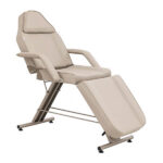 hydra beige gold beauty bed latte front angle