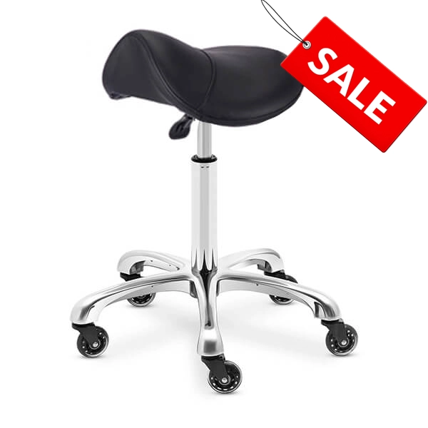 saddle medi stool black main image sale