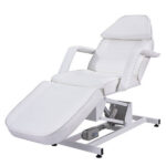 ena electric bed white front angle chair position