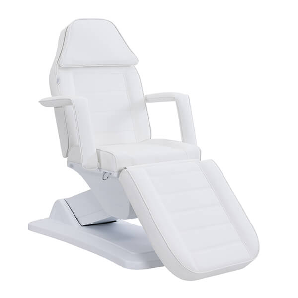 elysea treatment bed whitefront chair view