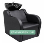 sorrento shampoo unit black front angle view