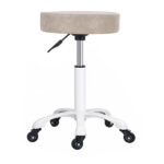 aspro stool taupe angle view dsse