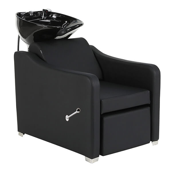 hudson shampoo unit black angle view