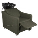 hudson shampoo unit olive mist front angle view