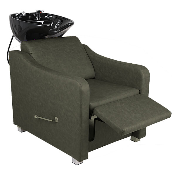 hudson shampoo unit olive mist front angle view