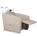 soho recliner shampoo unit latte recline position