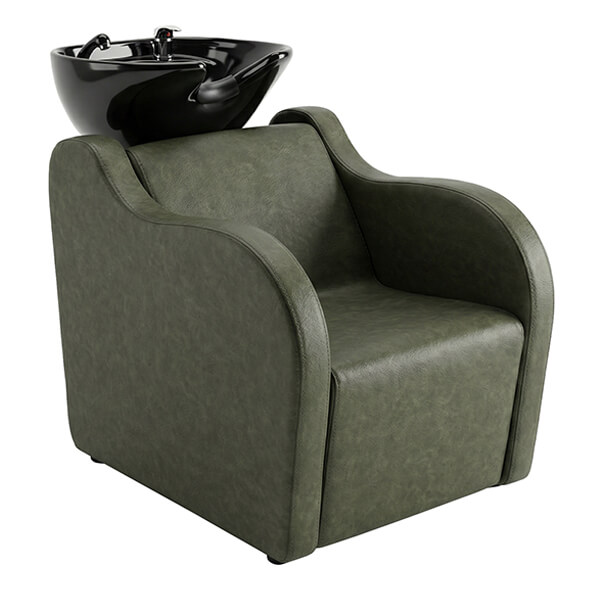 sorrento shampoo unit olive mist front angle main view