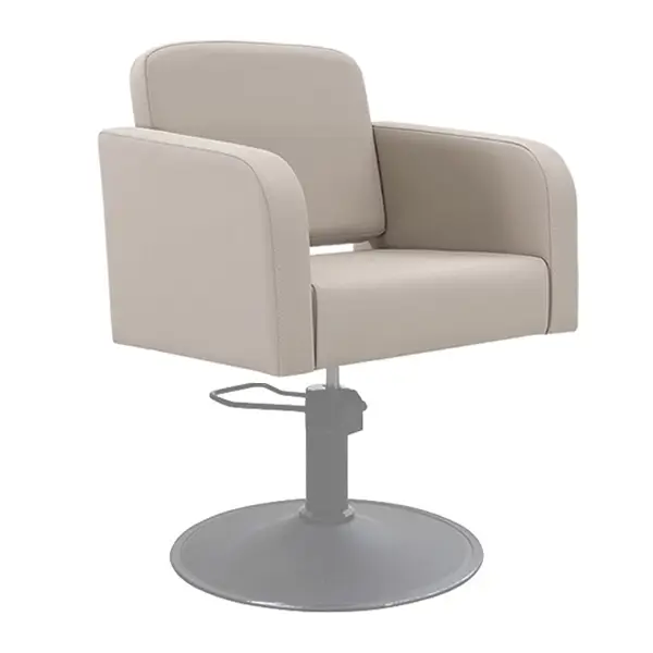 hera salon chair latte angle view hera salon chair latte angle view