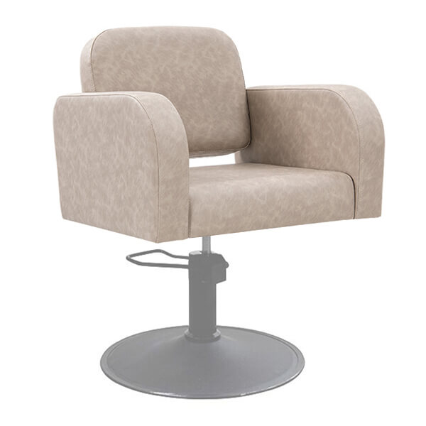rhea salon chair taupe main image